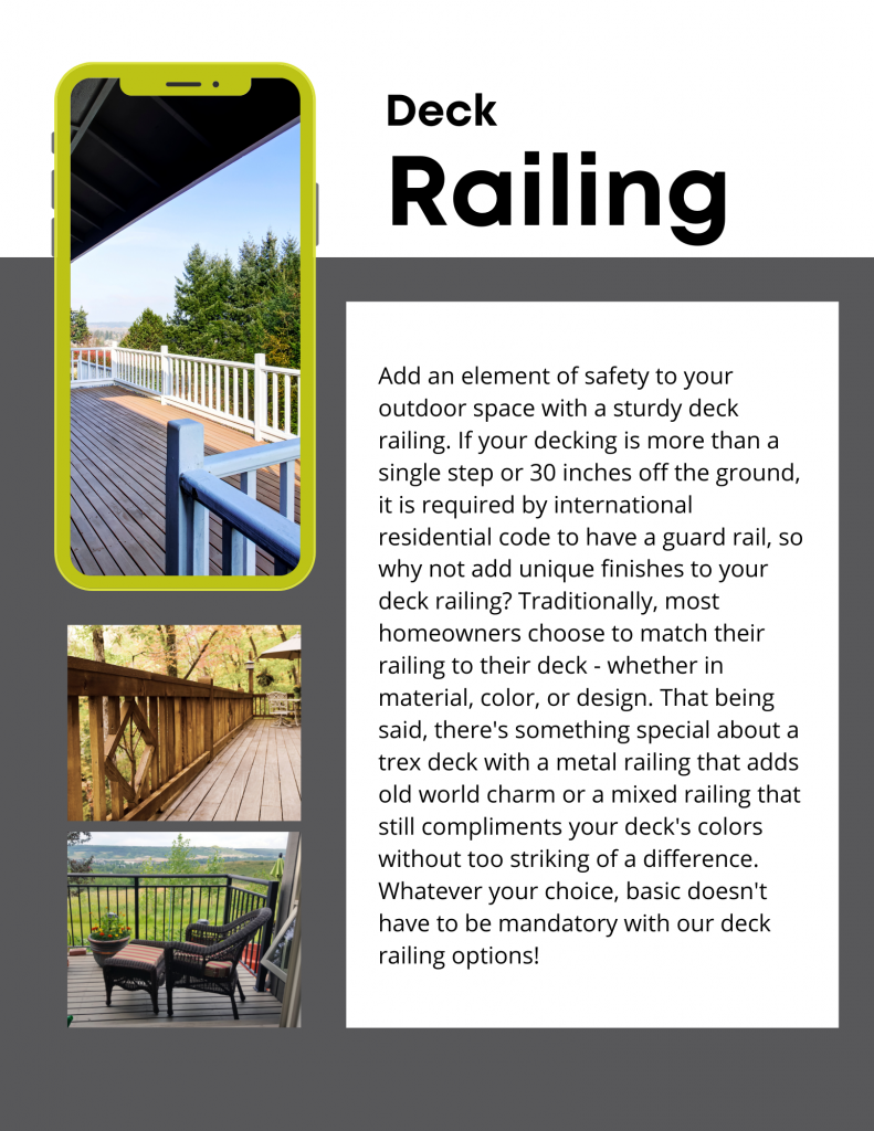 Deck Railing